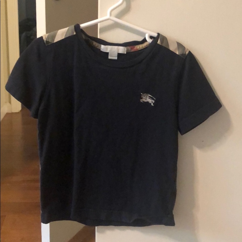 Navy Burberry 4Y T-shirt